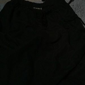 Black baggie pants
